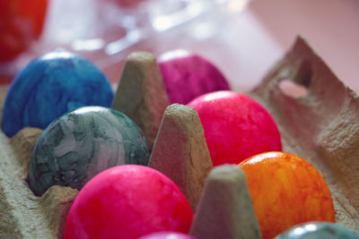 Close-up of multi colored candies