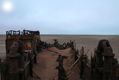 Panoramic view of sea against sky