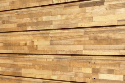 Full frame shot of wooden wall