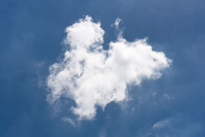 Low angle view of clouds in sky