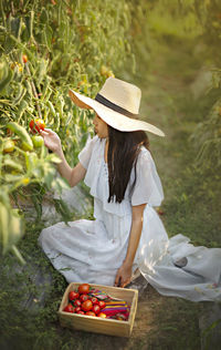 Woman in traditional clothing