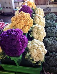 Close-up of flowers for sale