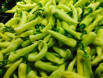 Full frame shot of vegetables for sale in market