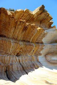 View of rock formation