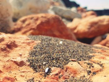 Close-up of sand