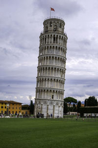 View of historical building against sky - leaning tower of pisa, italy 