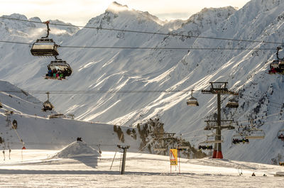 The ischgl ski area