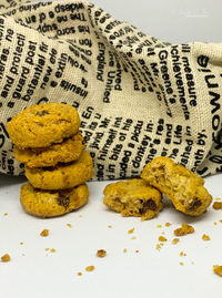 Close-up of cookies