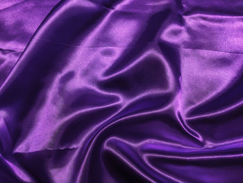 Full frame shot of purple fabric