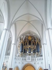 View of church