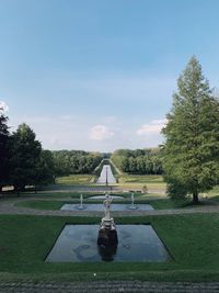 Fountain in park