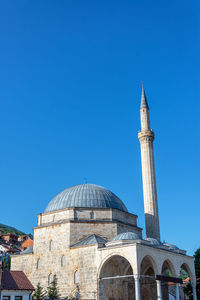 View of building against blue sky