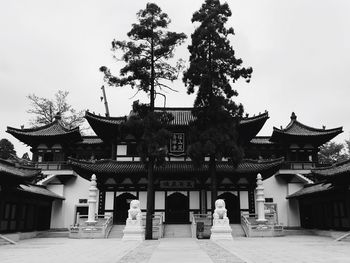 Exterior of building against sky