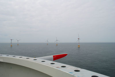 Wind park offshore energy construction