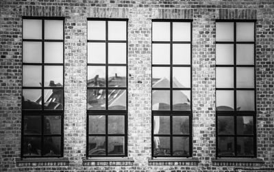 Full frame shot of window