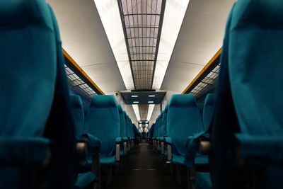 Woman walking on road