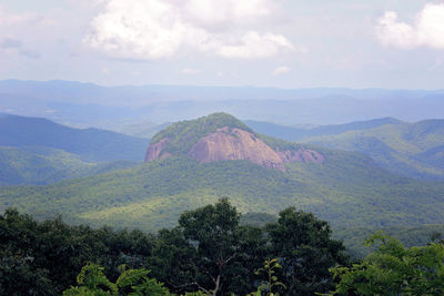 Scenic view of mountains