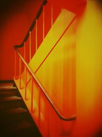 Close-up of staircase