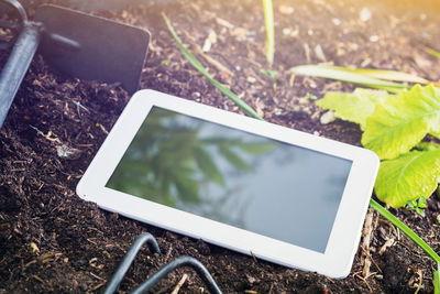 Close-up of smart phone