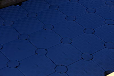 Full frame shot of tiled floor against sky