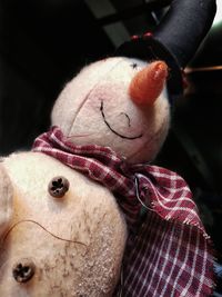 Close-up of stuffed toy