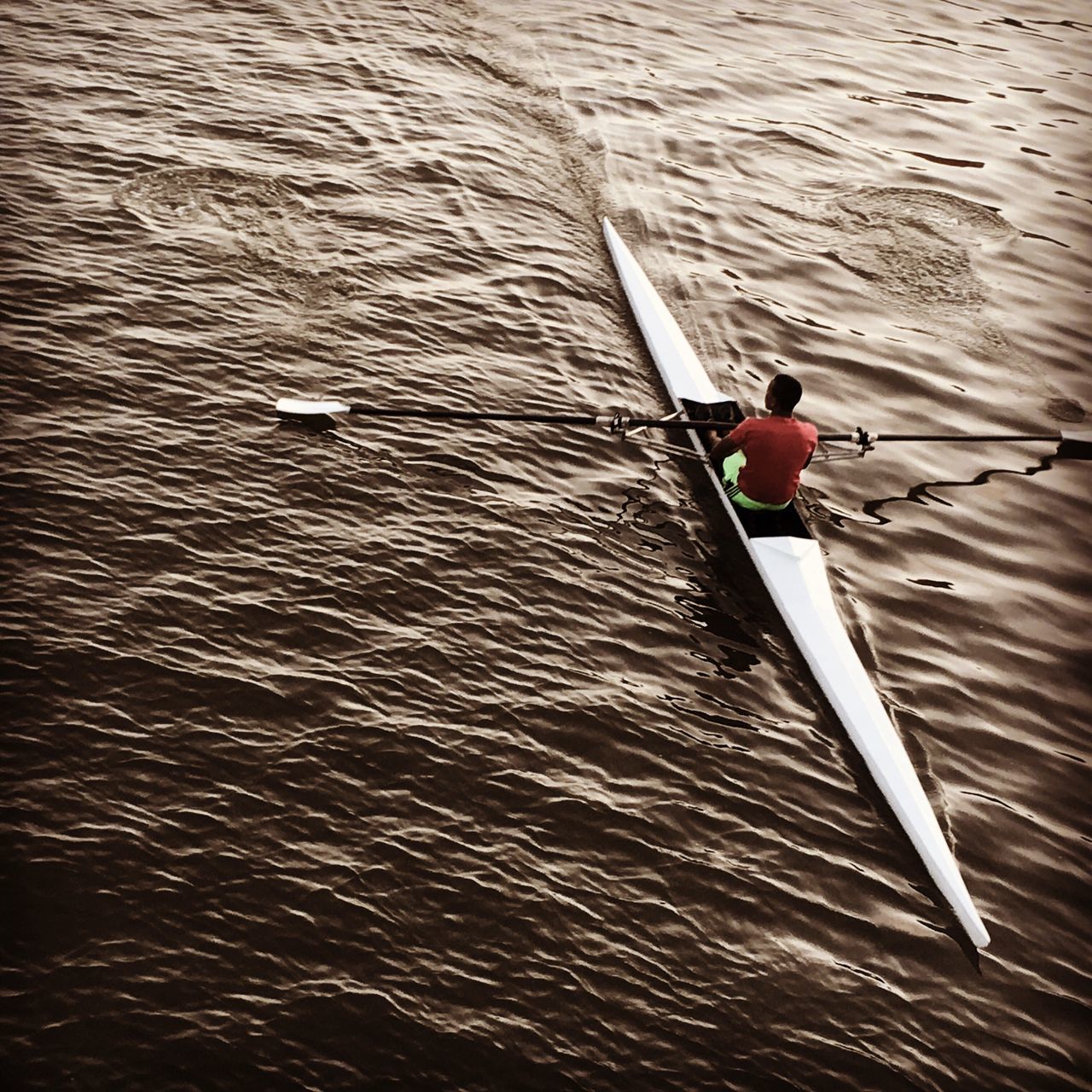 full length, only men, one person, sport, aquatic sport, men, sea, outdoors, oar, standing, one man only, strength, adult, adults only, people, water, occupation, crew, sculling, protective workwear, sports team, day, nature, scull, rowing