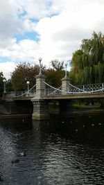 Bridge over river