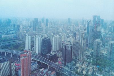 Aerial view of cityscape