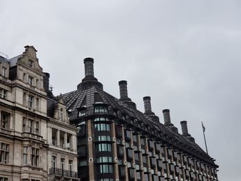 Low angle view of building against sky