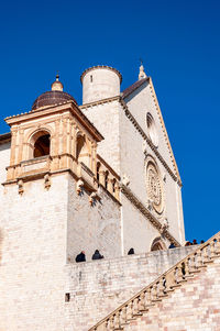 Low angle view of historical building against sky