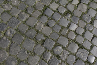 Full frame shot of paving stone