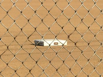 Full frame shot of chainlink fence