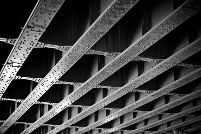 Detail shot of metallic structure