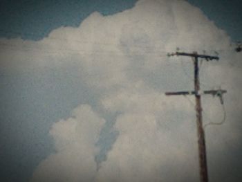 Low angle view of cloudy sky