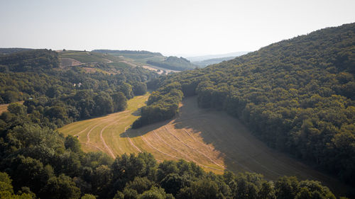 Scenic view of mountains