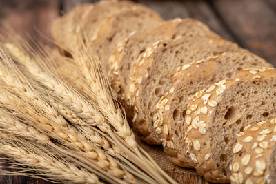 Close-up of wheat