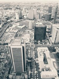 Aerial view of cityscape