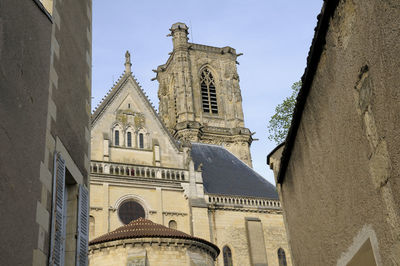 Low angle view of building against sky