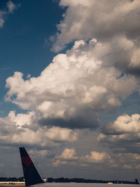 Scenic view of cloudy sky