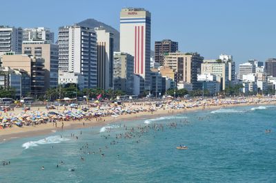 People on beach