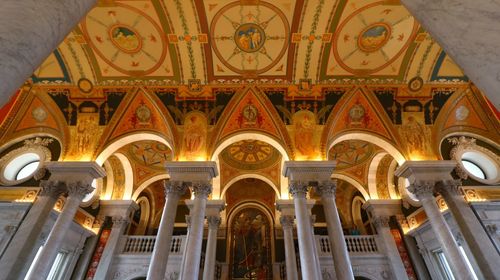 Low angle view of cathedral