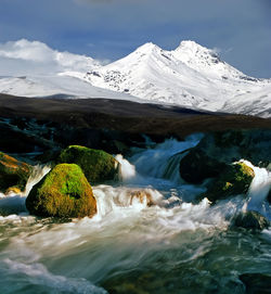 Mountain river in the mountains caucasus,armenia.