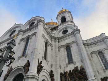 Low angle view of building against sky