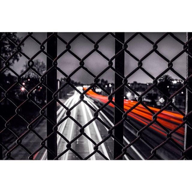 chainlink fence, protection, safety, fence, security, metal, full frame, focus on foreground, pattern, metal grate, backgrounds, metallic, close-up, transfer print, day, window, building exterior, gate, no people, built structure