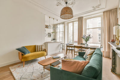 Interior of living room