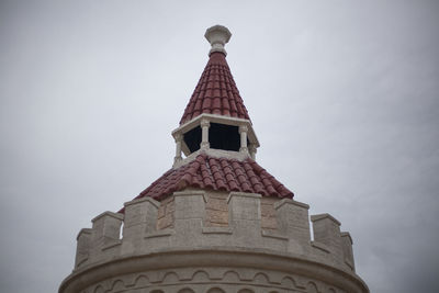 Medieval castle. the scenery in the park for children. a platform for historical shows. 