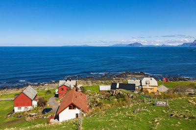 Small village by the sea