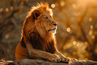 Close-up of lioness