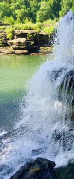 View of waterfall
