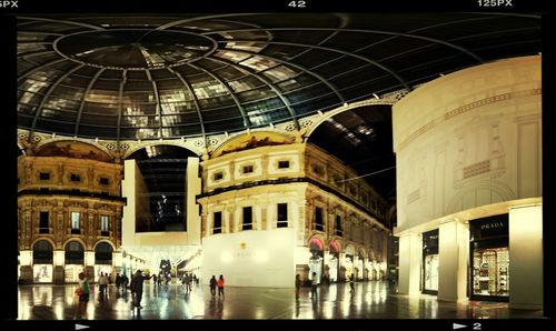 Interior of building